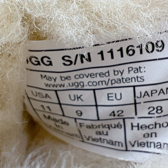 UGG Ultra Mini Classic 1116109 Women's Boots Chestnut Suede Crystal US 11 - Picture 11 of 11